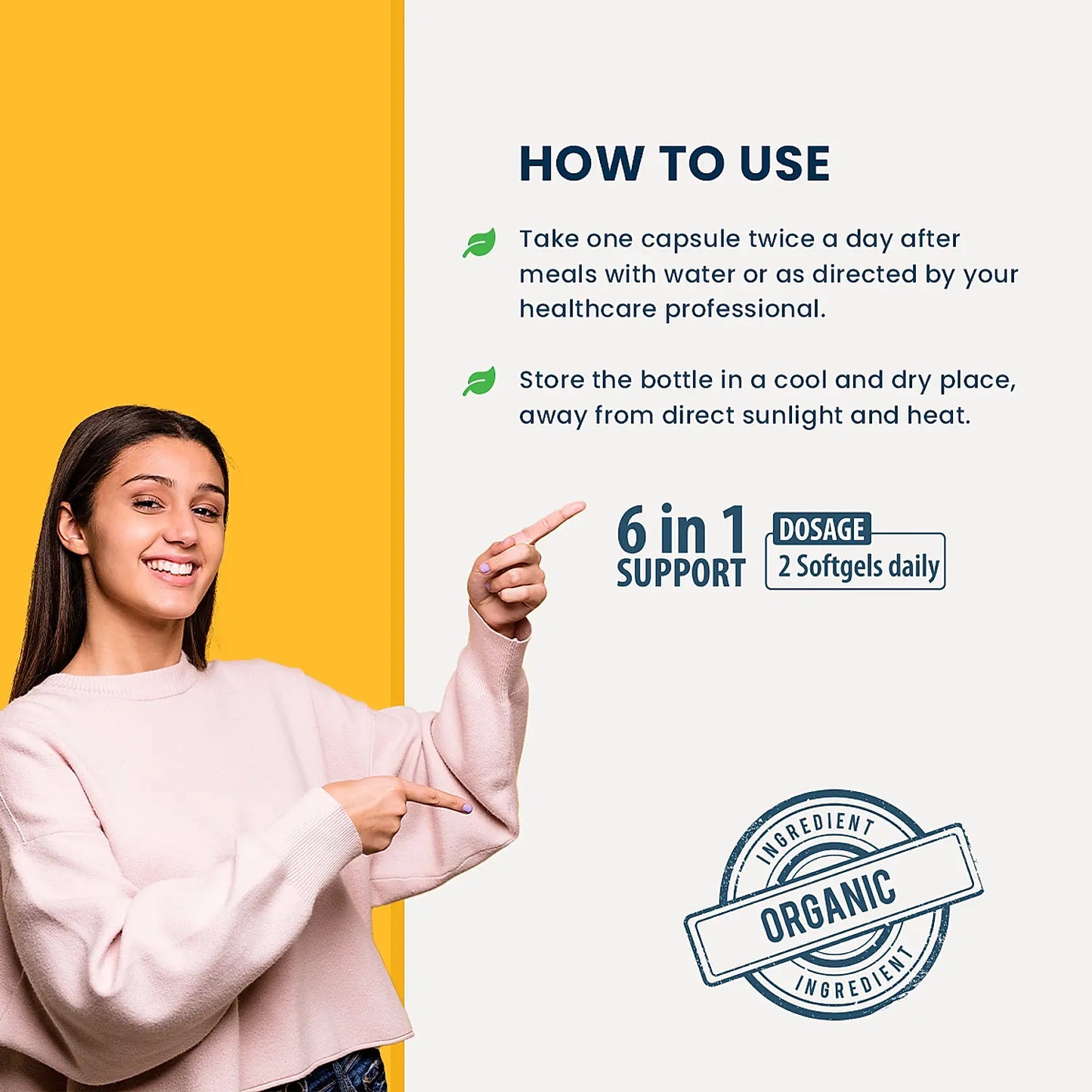 how to use nutrela omega