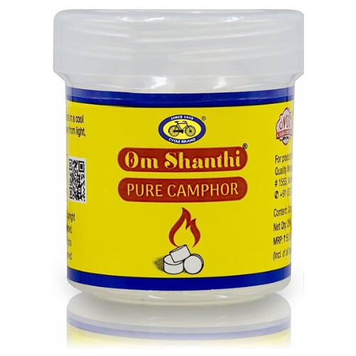 cycle om shanthi pure camphor