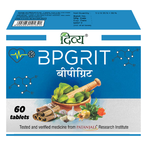 Divya BP Grit Tablets 60 N