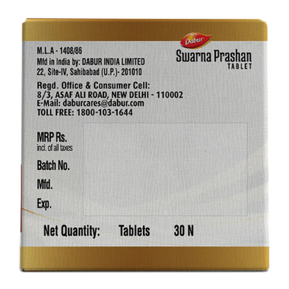 Dabur Swarna Prashan Tablets 30 N