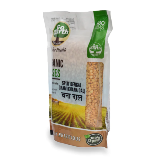 go earth organic split bengal gram chana dal