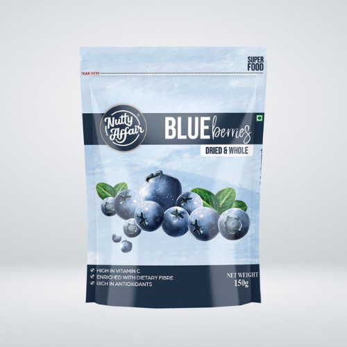 Nutty Affair Blueberries Dried & Whole 150 g