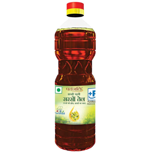 Patanjali Kachi Ghani Mustard Oil 1 L