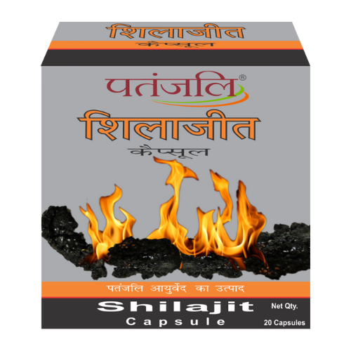 Patanjali Shilajit Capsules 20 N Strip