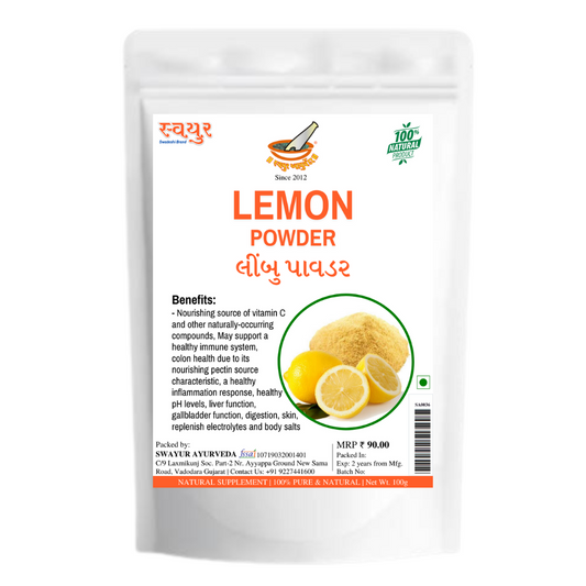swayur lemon peel powder