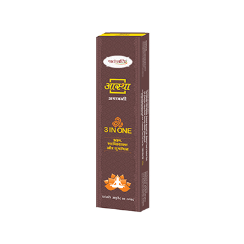 patanjali aastha 3 in 1 agarbatti
