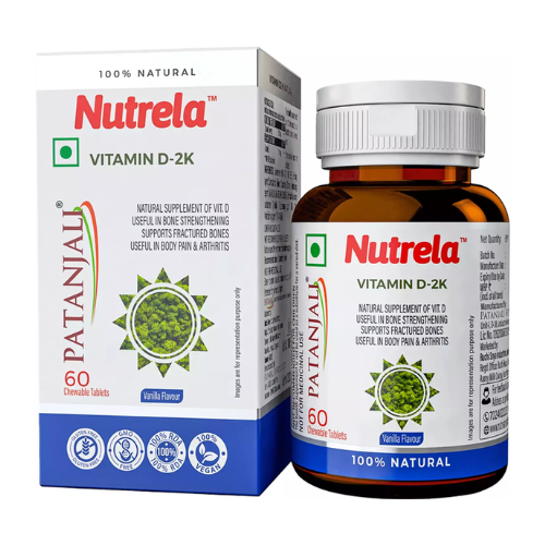 patanjali nutrela vitamin d-2k
