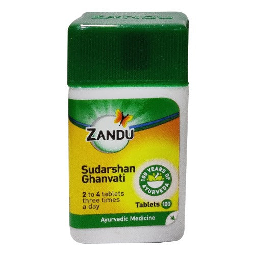 Zandu Sudarshan Ghanvati Tablets 100 N