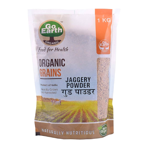 go earth organic jaggery gud powder