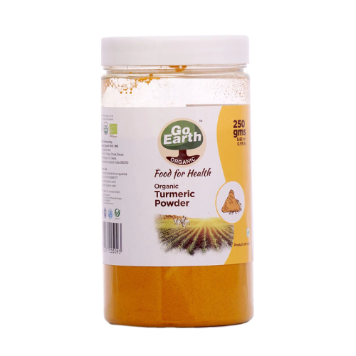 go earth organic turmeric haldi powder