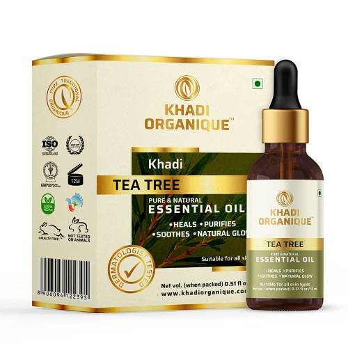 khadi organique tea tree essential oil