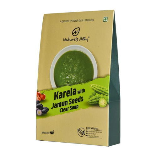 natures ally karela with jamun seeds clear soup