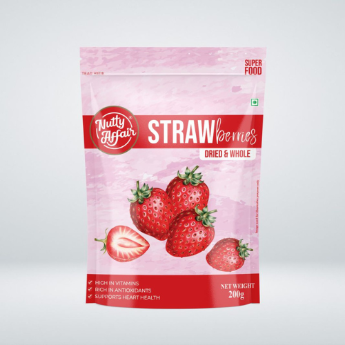 Nutty Affair Strawberries Dried & Whole 200 g