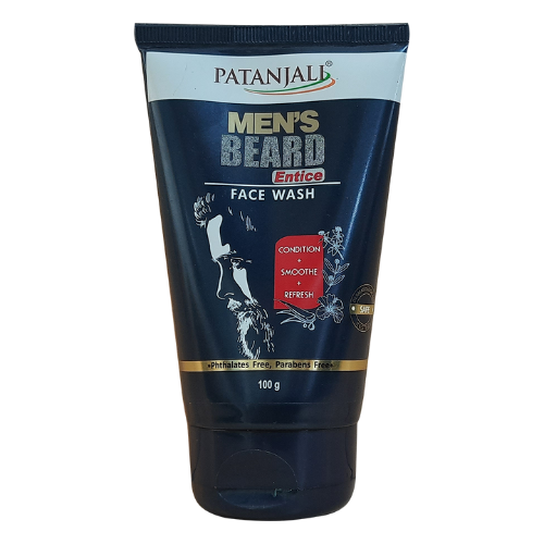 Patanjali Men's Beard Entice Face Wash 100 g
