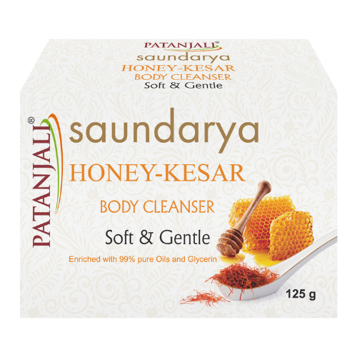 patanjali saundarya honey kesar body cleanser