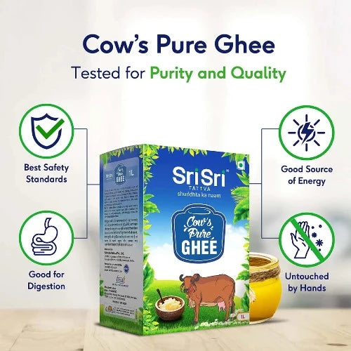 Sri Sri Tattva Cow's Pure Ghee 1 L