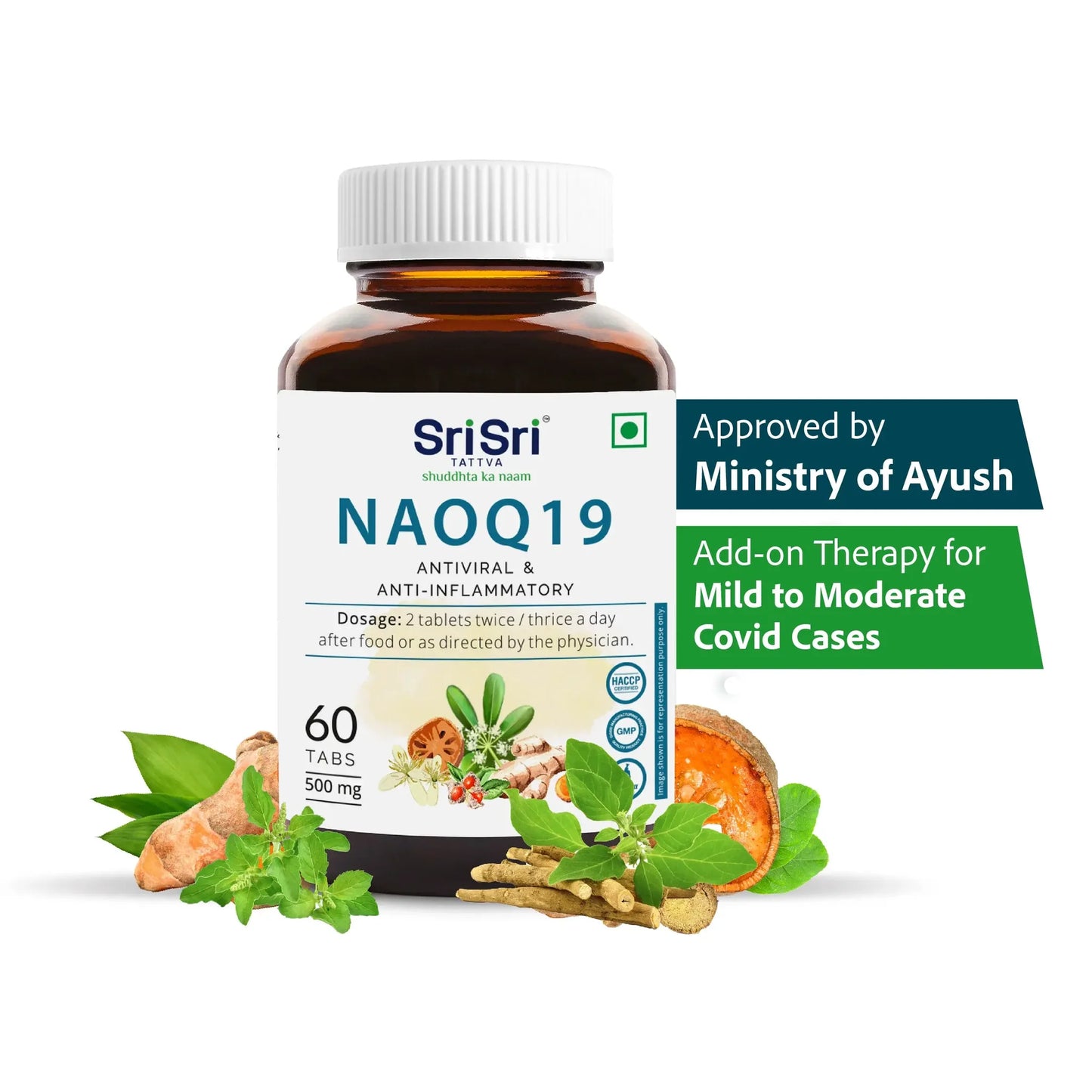 Sri Sri Tattva NAOQ19 Tablets 60 N