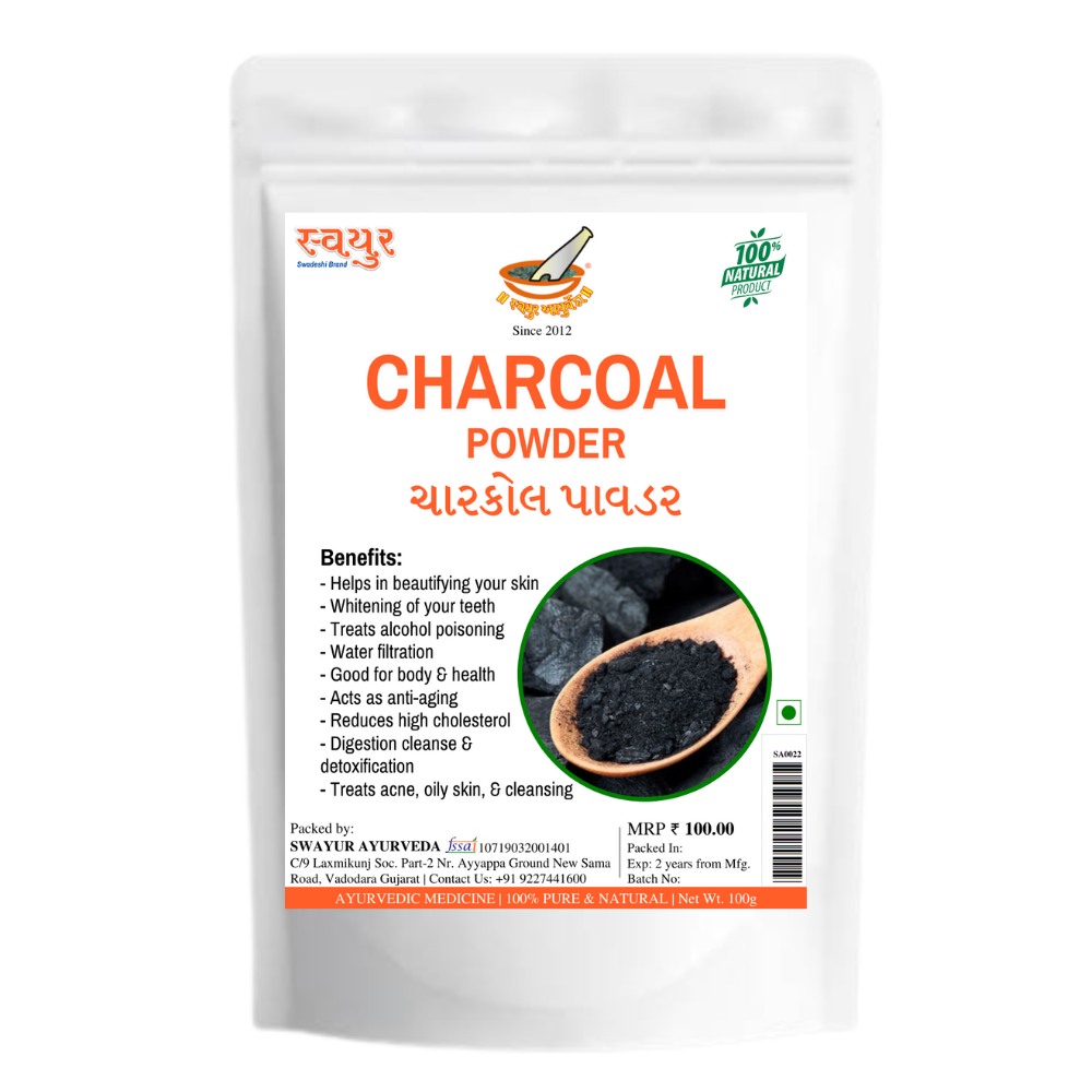 swayur charcoal powder