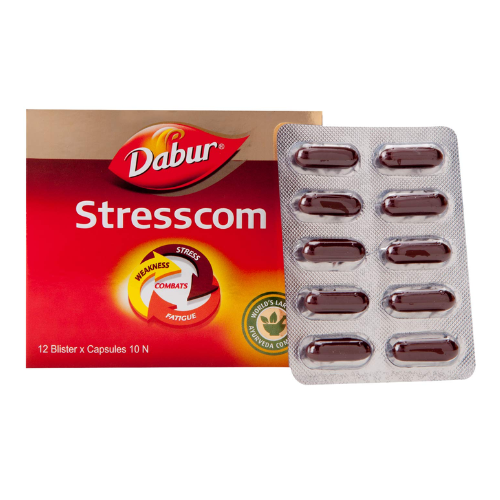 dabur stresscom capsules