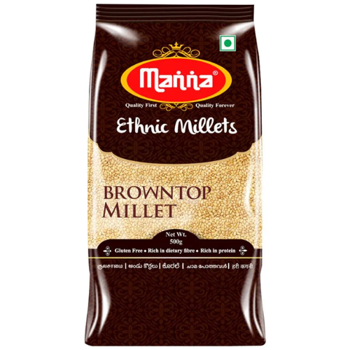 manna browntop millet