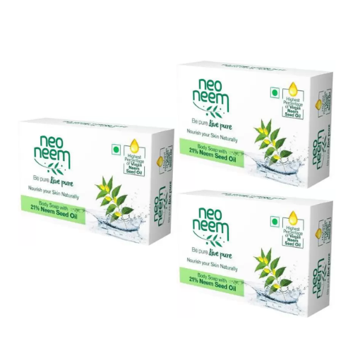 Neo Neem Soap 75 g (Pack of 3)
