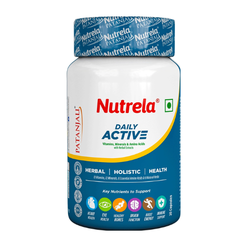 patanjali nutrela daily active multivitamin capsules