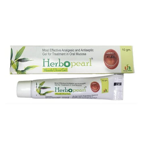 uniroyal herbals herbopearl mouth ulcer gel